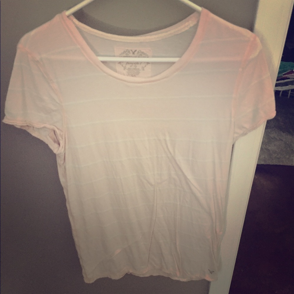 American Eagle Striped Tee